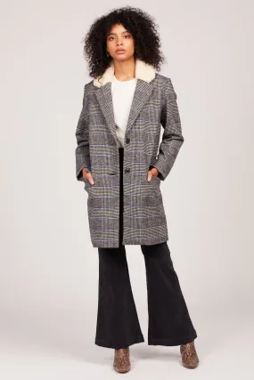 Plaid Amaya Coat