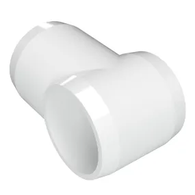 1-1/2 in. Slip Sling PVC Tee, Furniture Grade - White