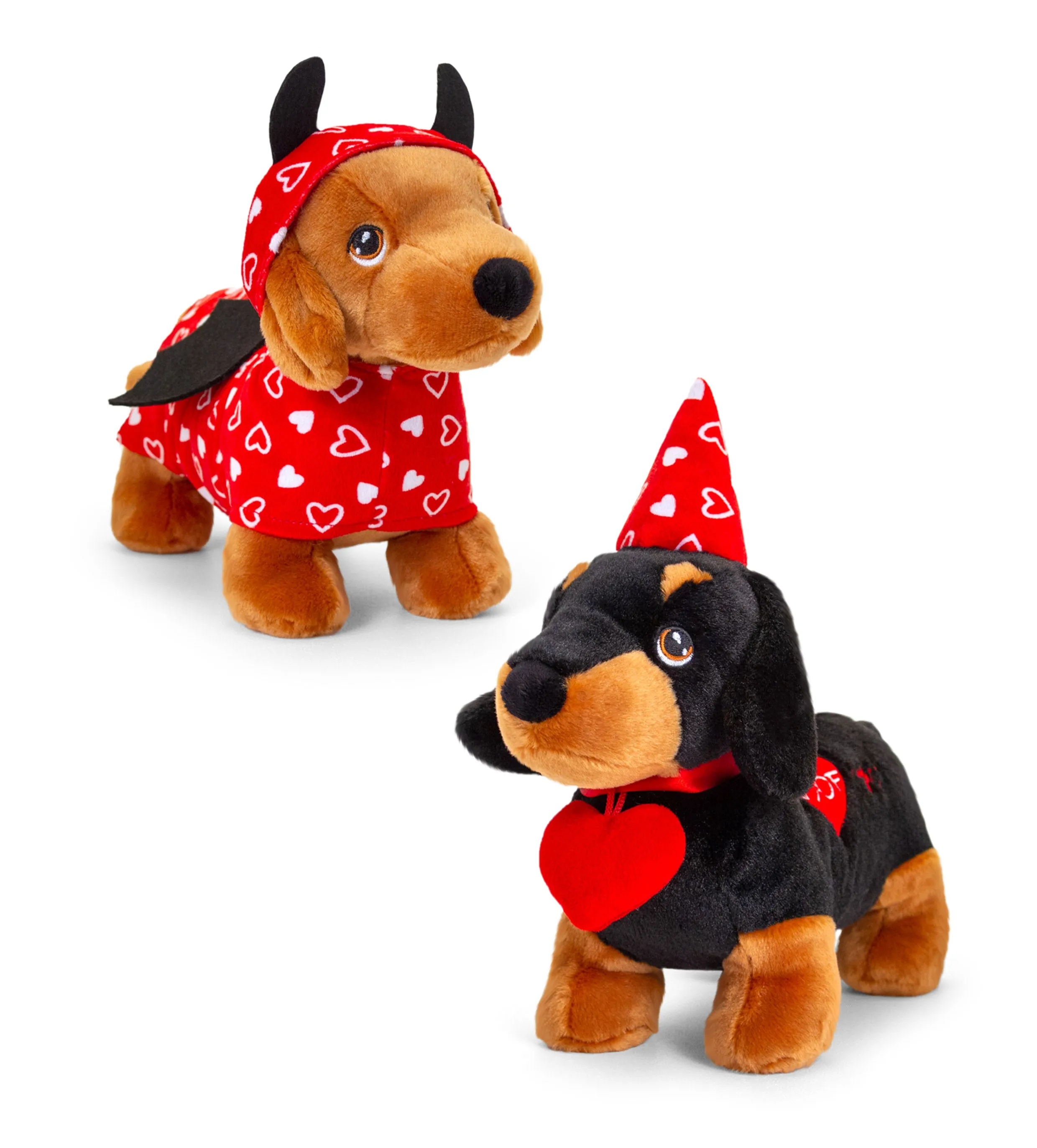 25cm Valentines Dachshund Plush