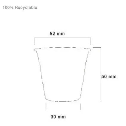 60ml Disposable Plastic Party Cup Shot Glasses 10pack