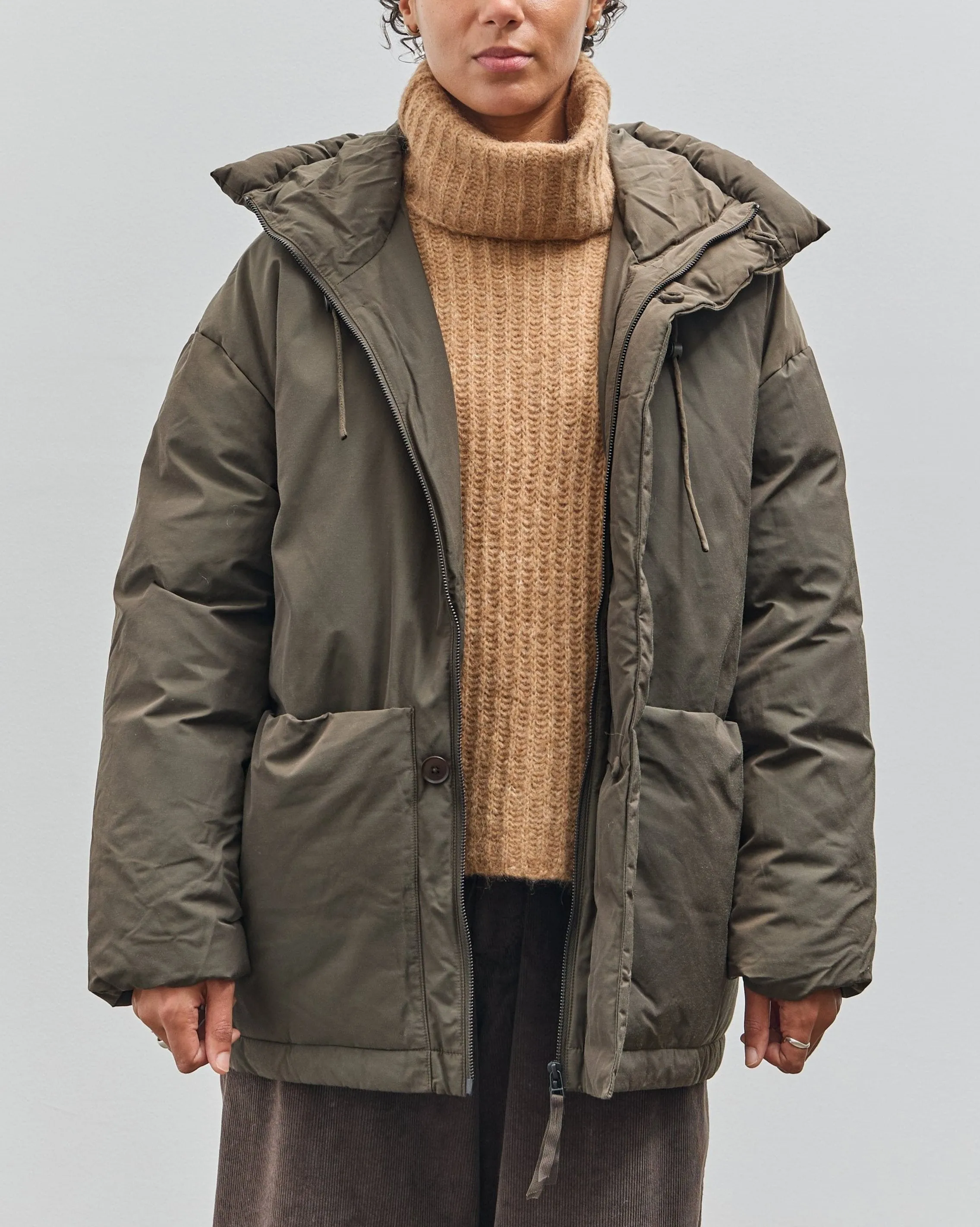 7115 by Szeki Hooded Puffer, Olive