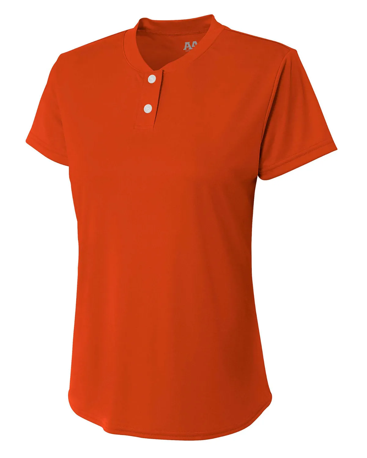 A4 Girl's Tek 2-Button Henley Shirt