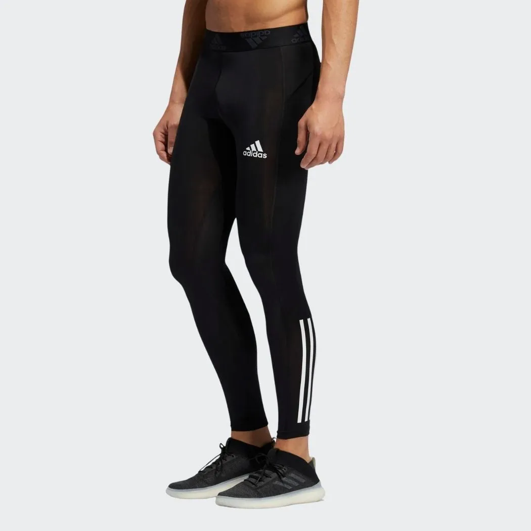 adidas Techfit 3-Stripes Men's Long Tights