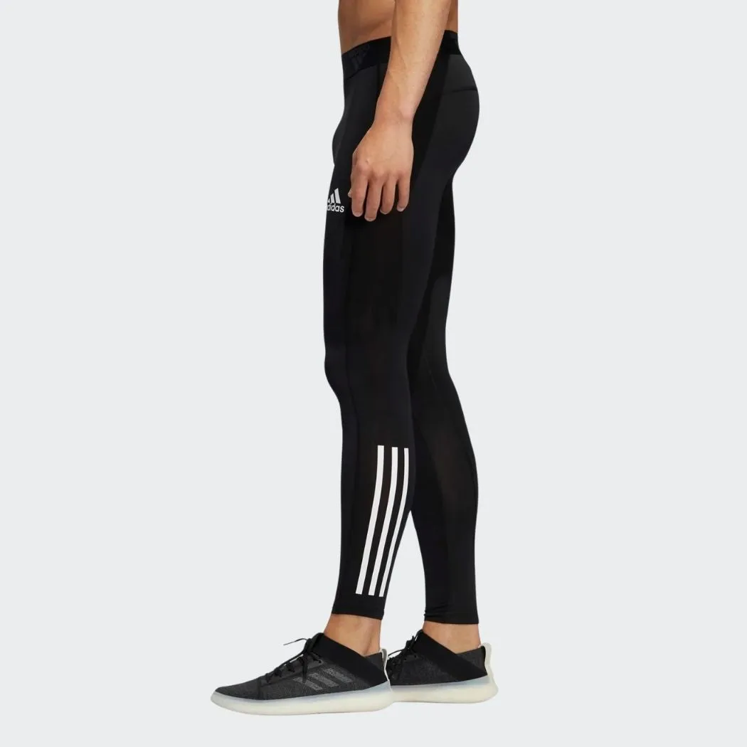 adidas Techfit 3-Stripes Men's Long Tights