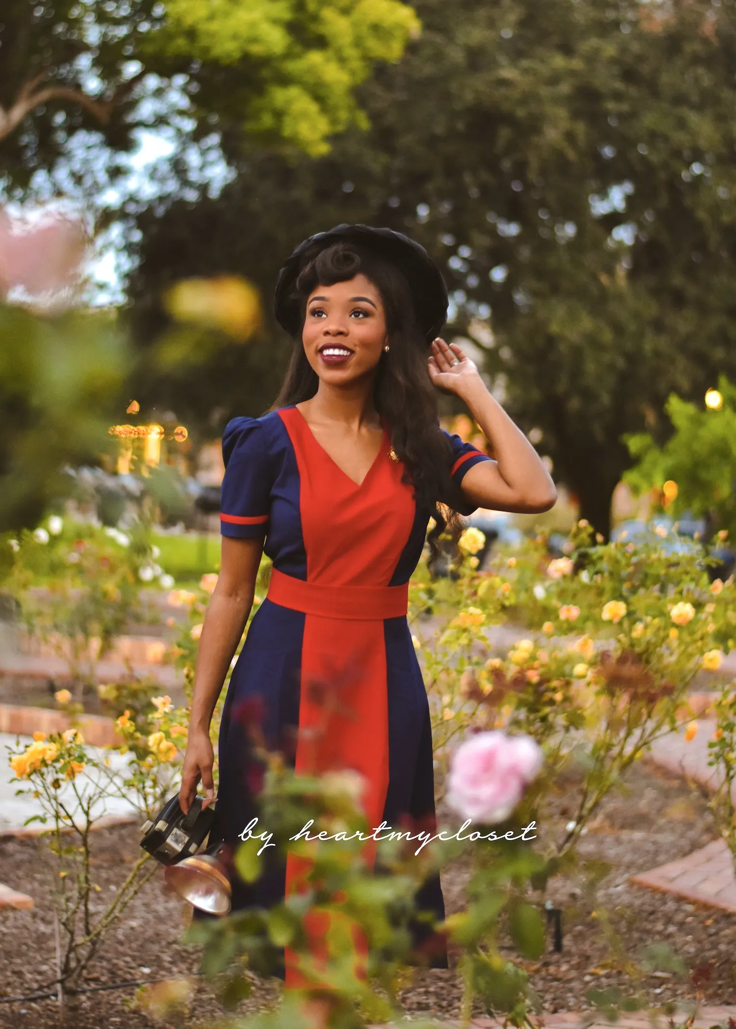 Agent carter  - 2 tone cosplay 50s dress