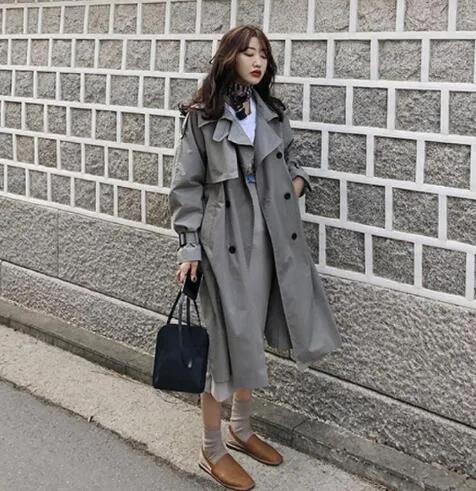 All About Business Trench Coat