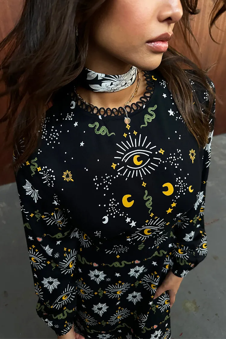 All Seeing Eye Megan Dress