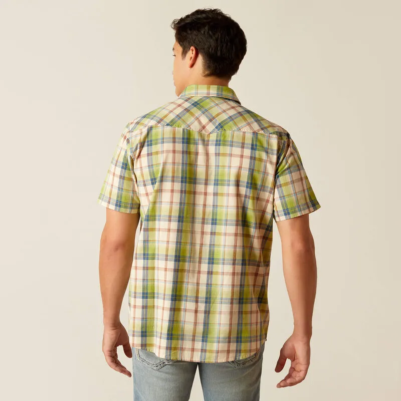 Ariat Men's Hinston Retro Fit Shirt- Sandshell