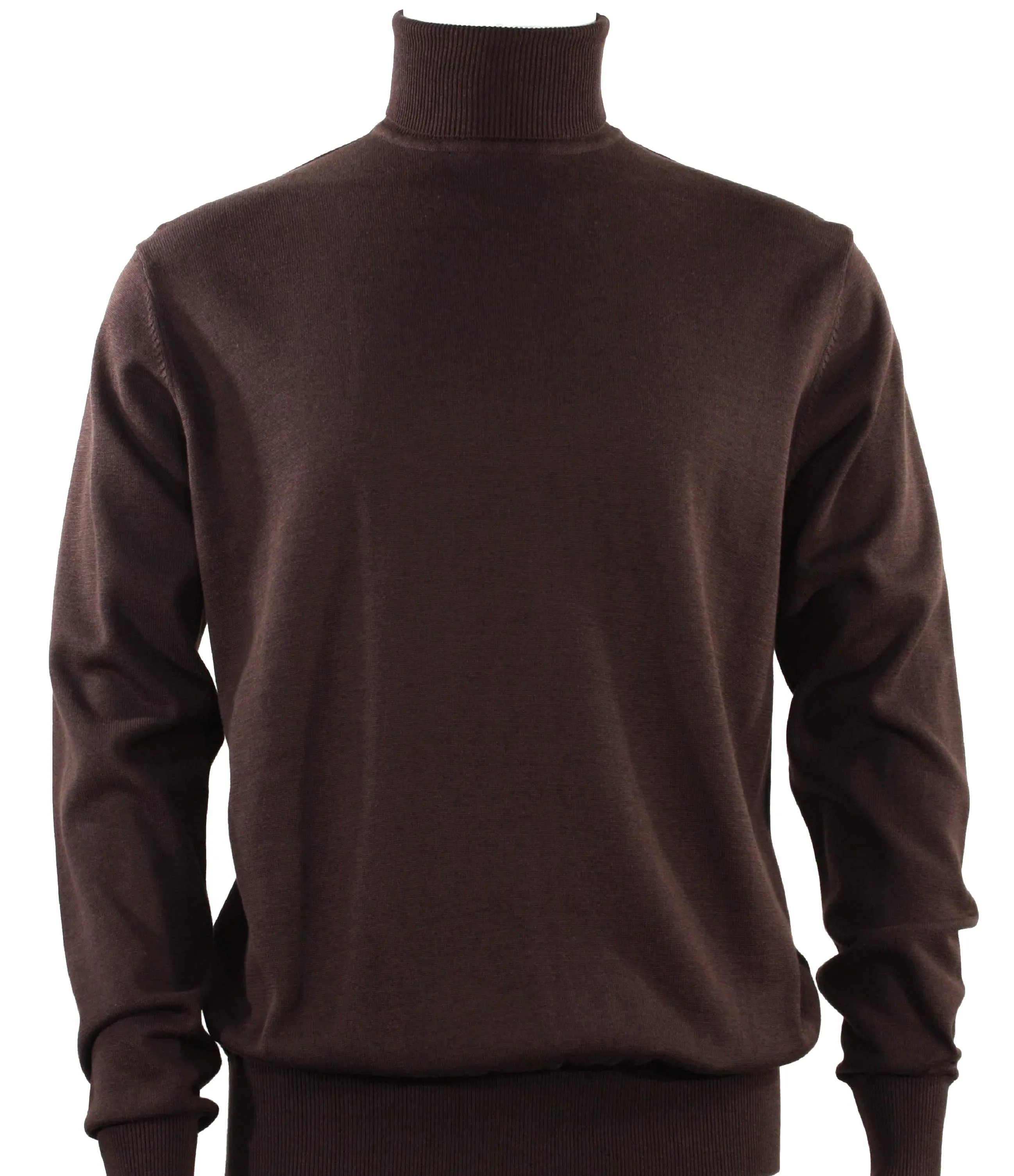 Bassiri L/S Turtleneck Brown Sweater 631