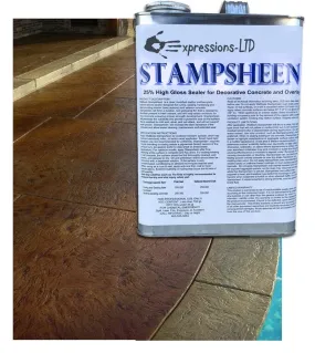 Best Stamped Concrete and Cure Sealer - Stampsheen