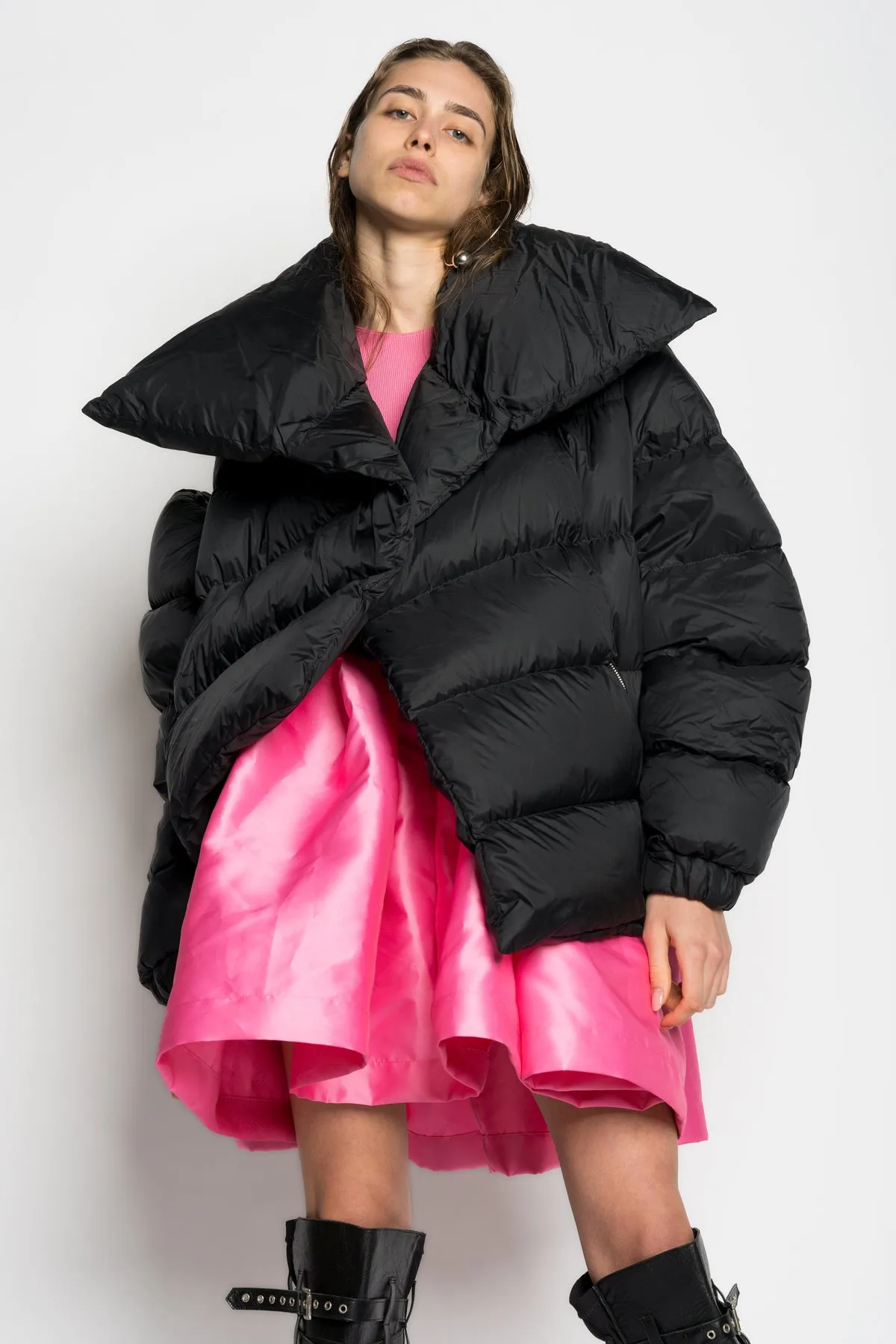 BLACK M'A PUFFER JACKET