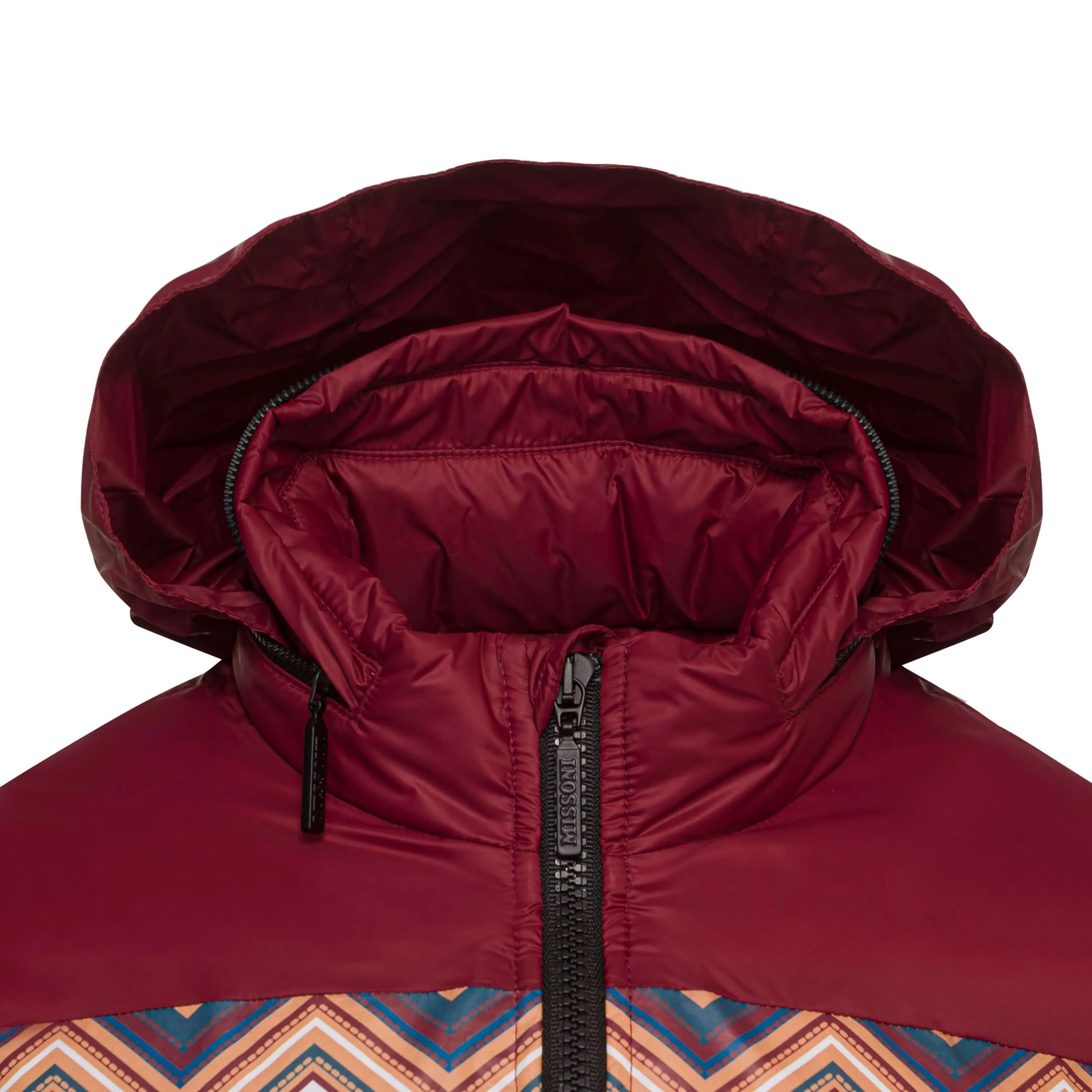 Boys Maroon Puffer Coat