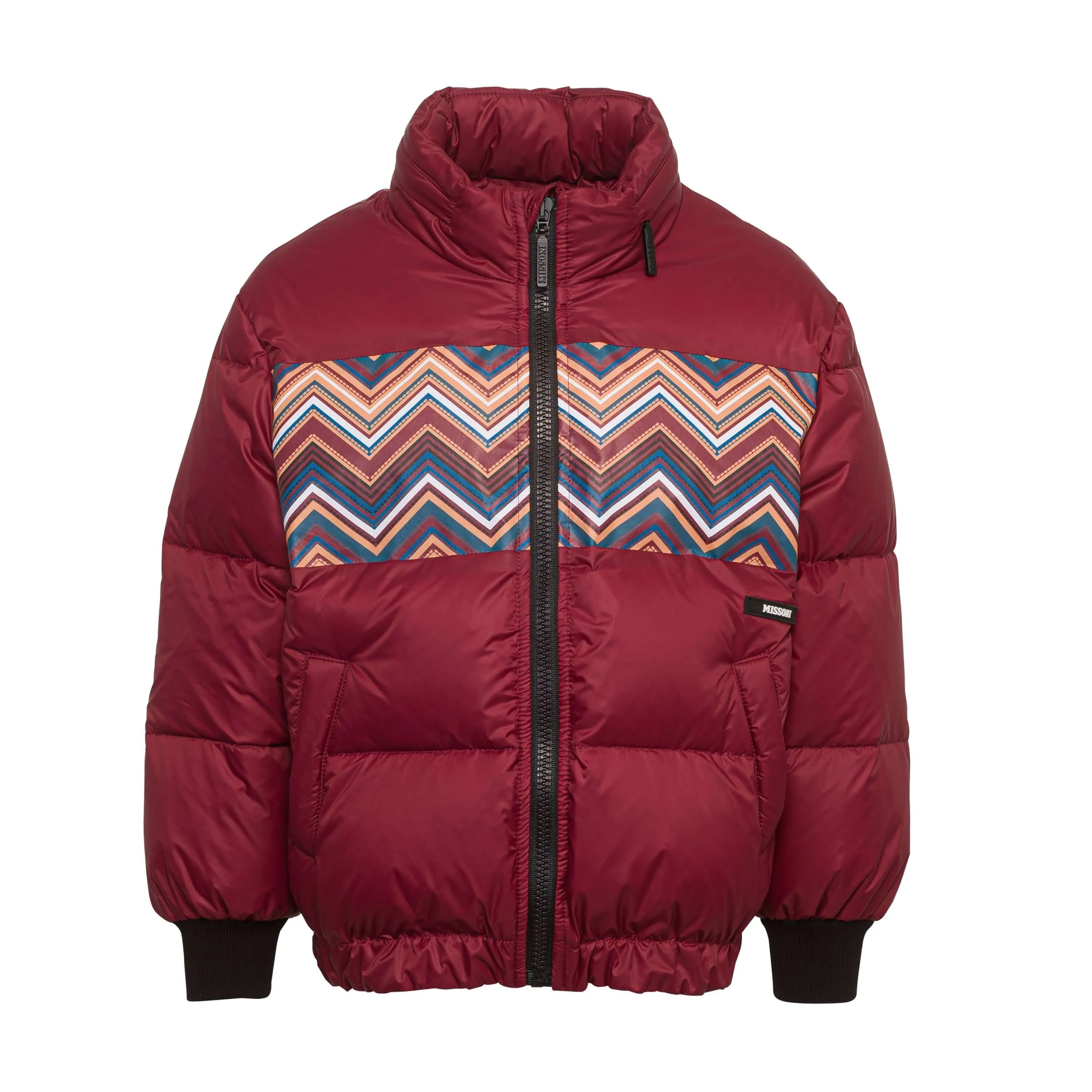 Boys Maroon Puffer Coat