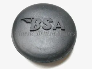 BSA Gas Tank Rubber Plug Grommet W/ Logo (1) 42-8010 - A7 / A10 / A50 / A65