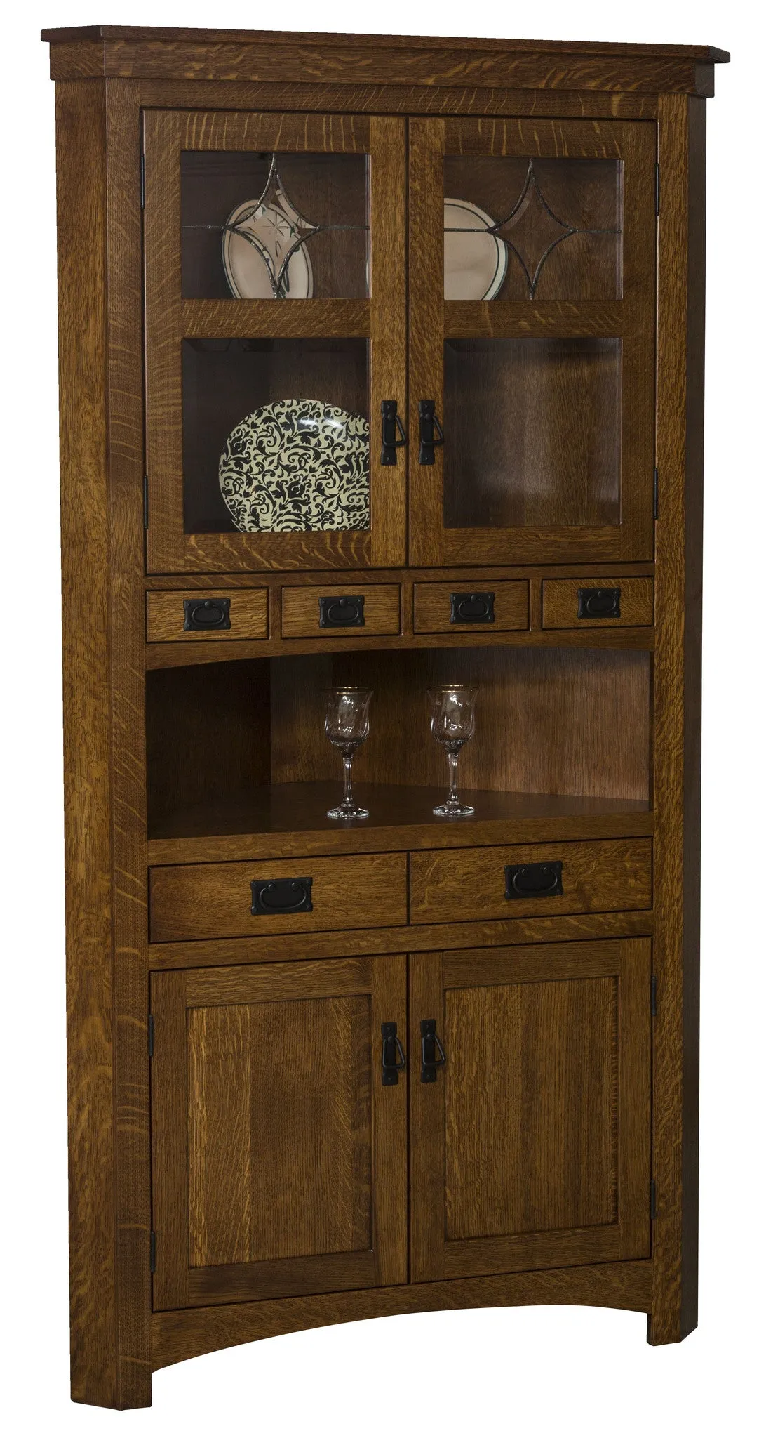 Cape Cod Corner Hutch