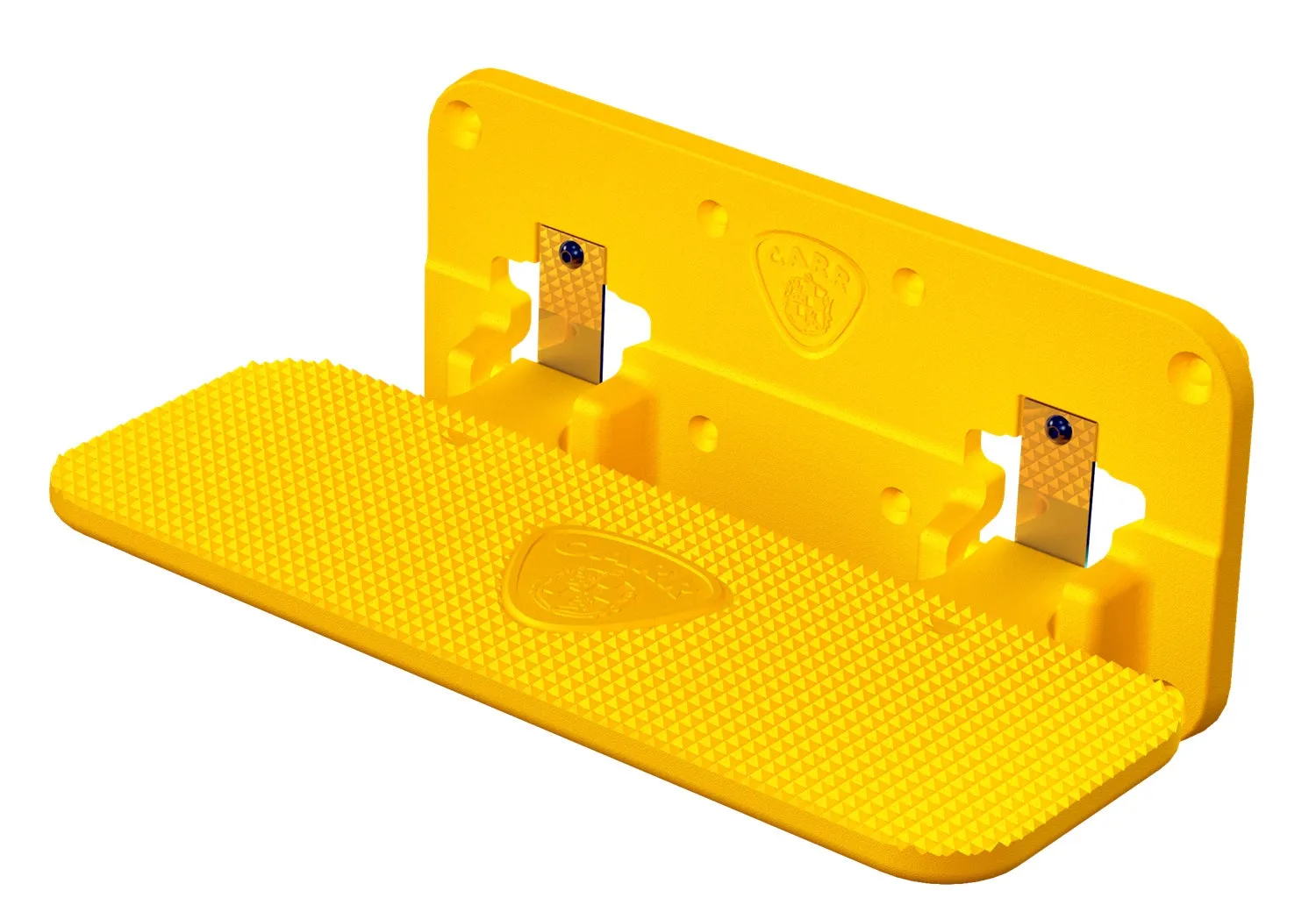 Carr 190007 Mega Step; Flat Mount; XP7 Safety Yellow Powder Coat; Single