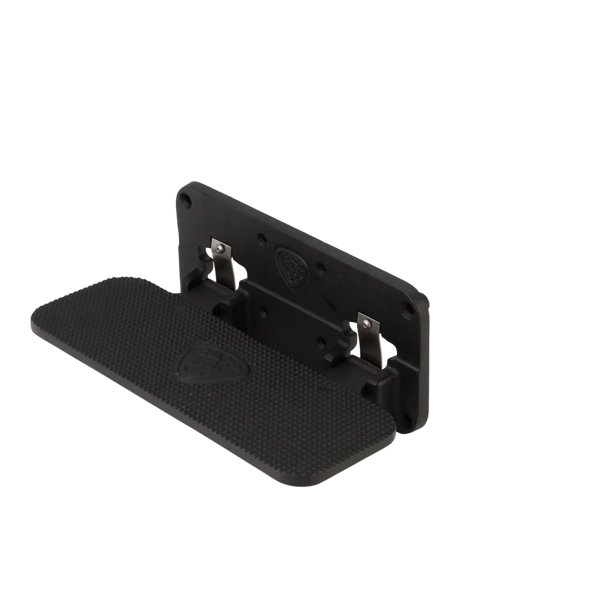 Carr Mega Step Flat Mount Black Powder Coat