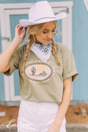 Chi Omega Rodeo Bid Day Tee