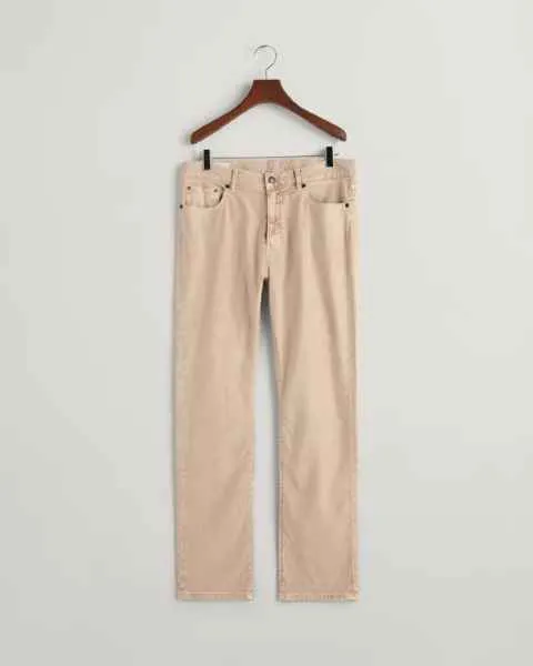 COT/LINEN REG JEANS