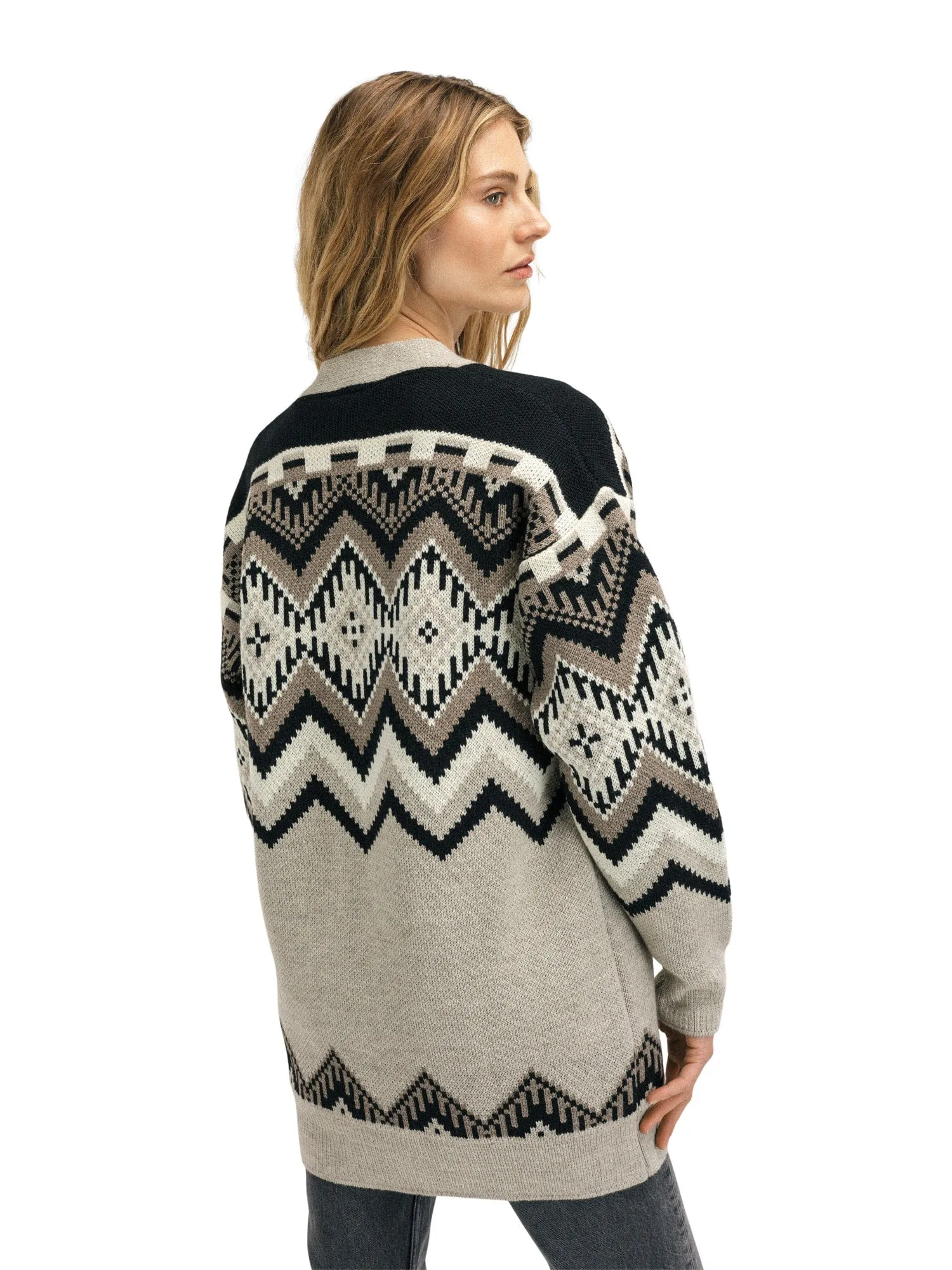 Dale of Norway | Skala Cardigan | Women's | Sand/Black/Off White