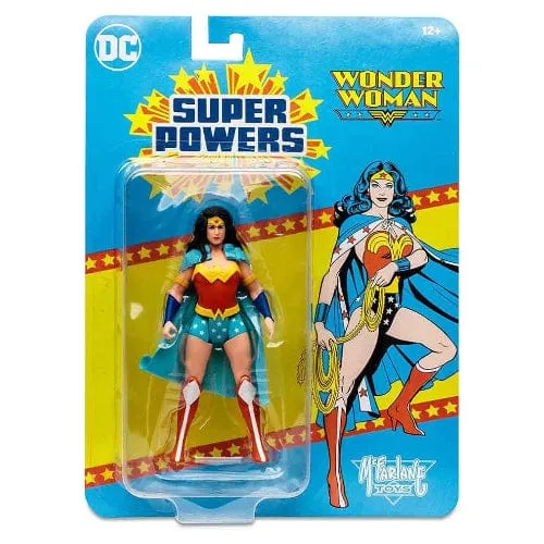 DC: McFarlane Super Powers - Wonder Woman Blue Cape Variant (Modern)