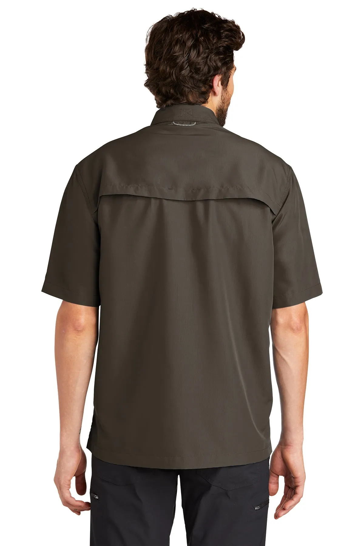 Eddie Bauer Short Sleeve Performance Branded Fishing Shirts, Boulder