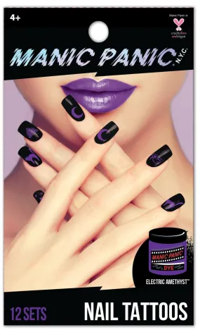 Electric Amethyst™ Nail Tattoos