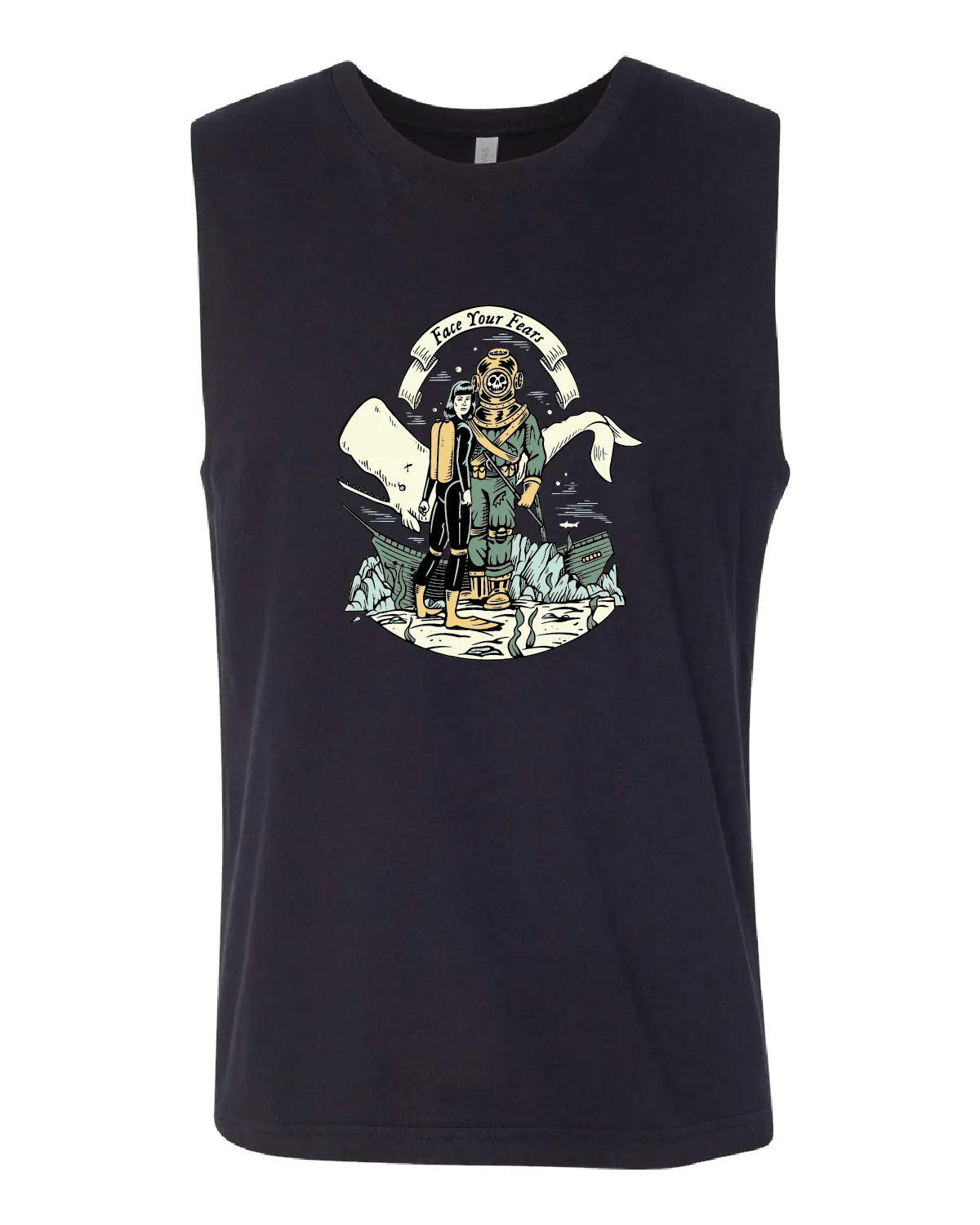 Face Your Fears Muscle Tank