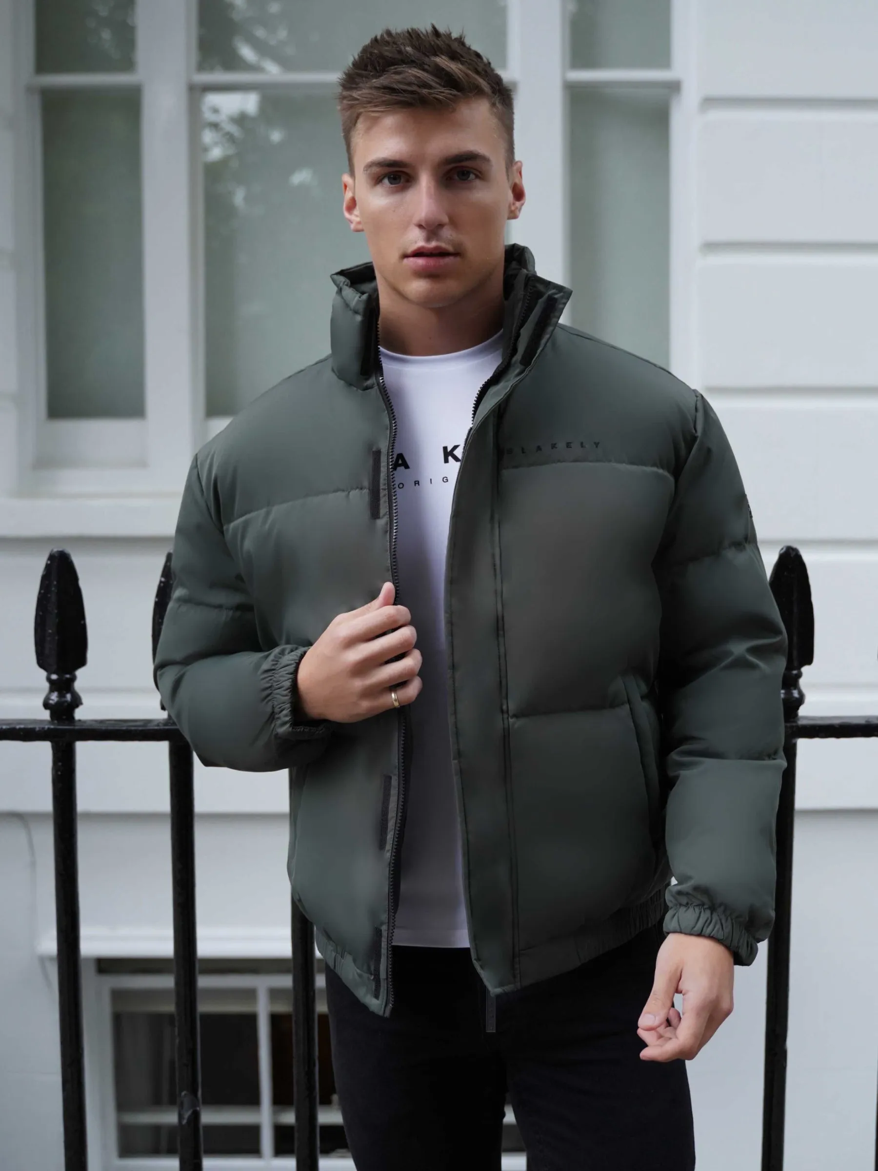 Fallon Coat - Khaki Green