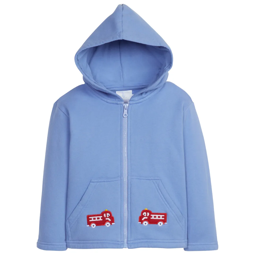 FireTruck Applique Hoodie