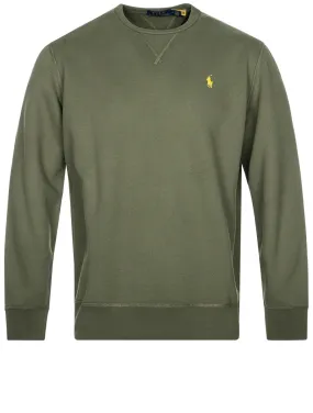 Fleece Crew Sweatshirt Dark Sage