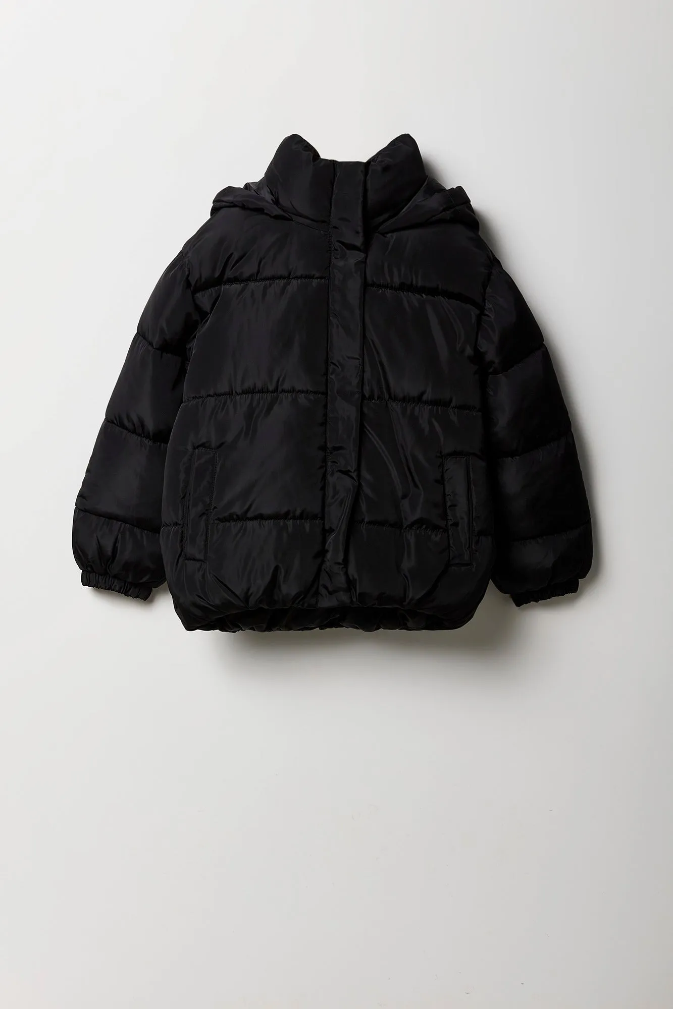 Girls Hooded Puffer Jacket