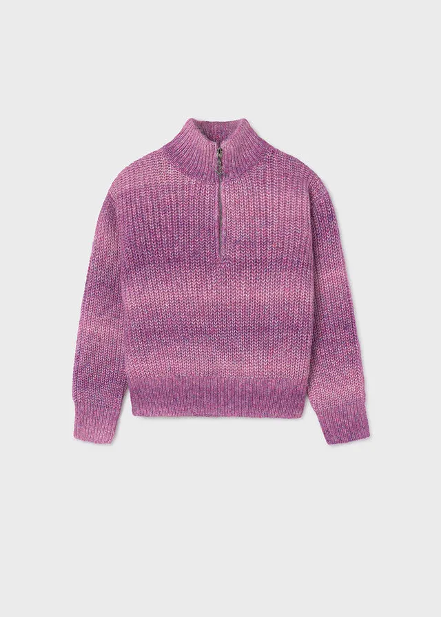 Girls Mock Turtleneck Sweater