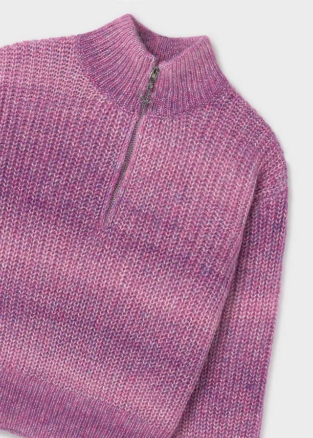 Girls Mock Turtleneck Sweater