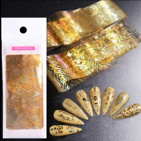 Gold Series Nail Foil 10pcs