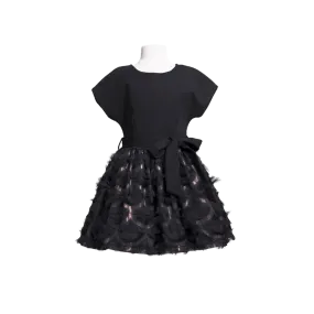 Imoga Collection Girls Black Tamara Dress