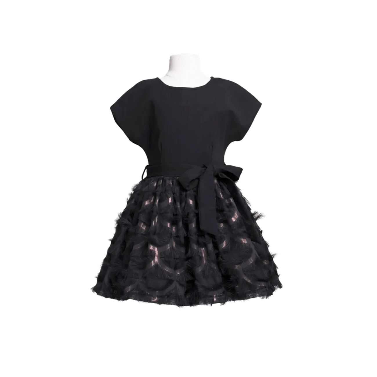 Imoga Collection Girls Black Tamara Dress