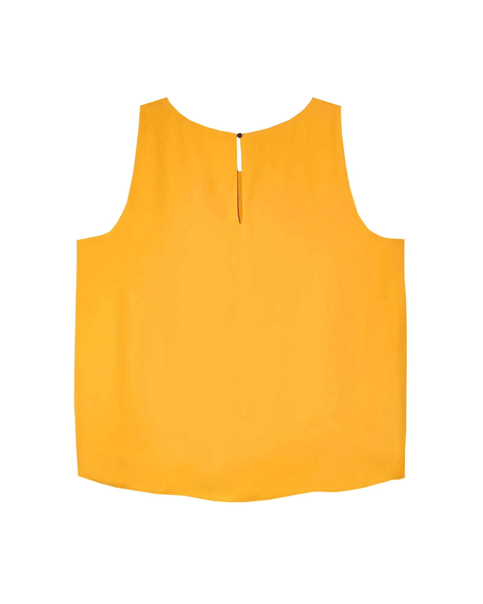 Jamie Double Layer Sleeveless Blouse | Yellow