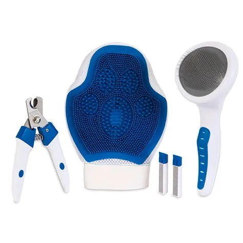 JW GripSoft Cat Grooming Kit