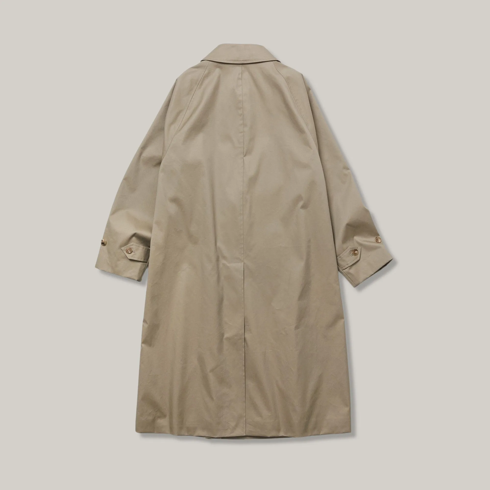 LENO BAL COLLAR COAT - BEIGE