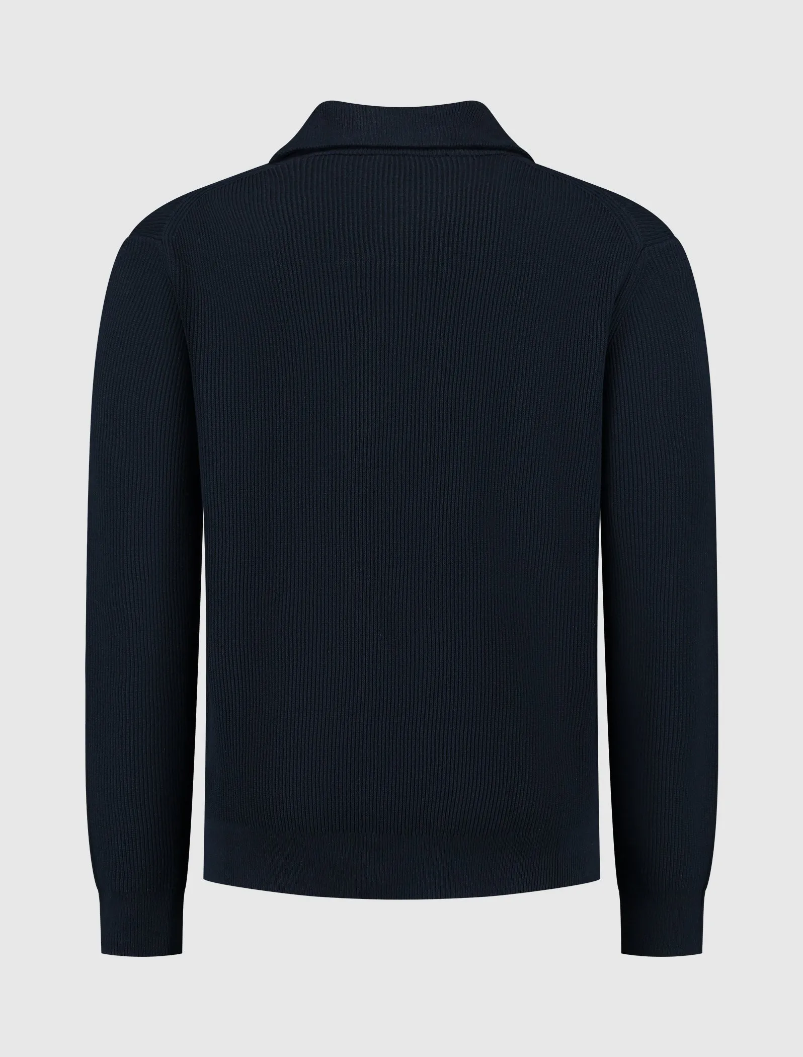 Loose fit Halfzip Knitwear | Navy