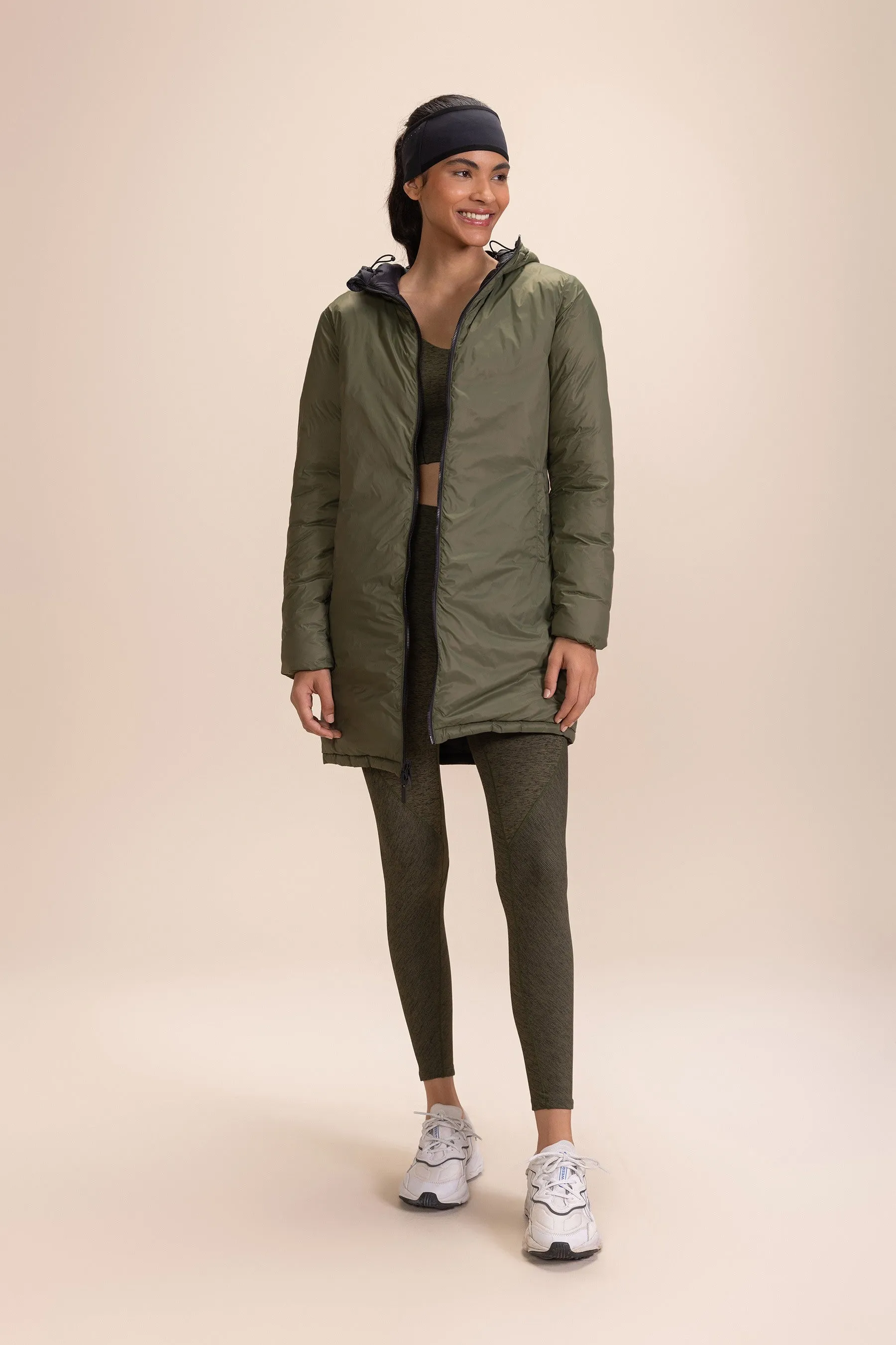 Maxi Reversible Puffer Jacket