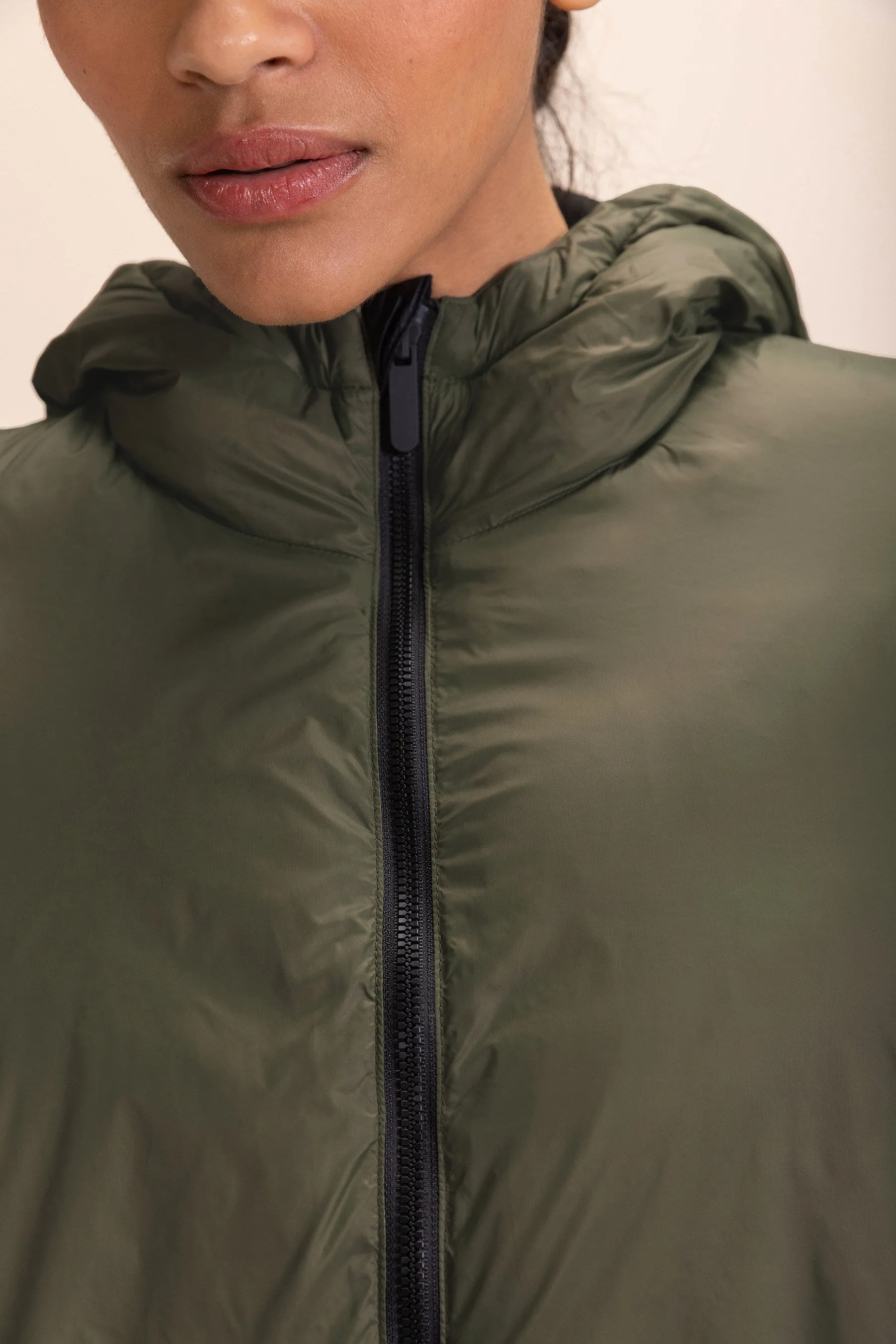 Maxi Reversible Puffer Jacket