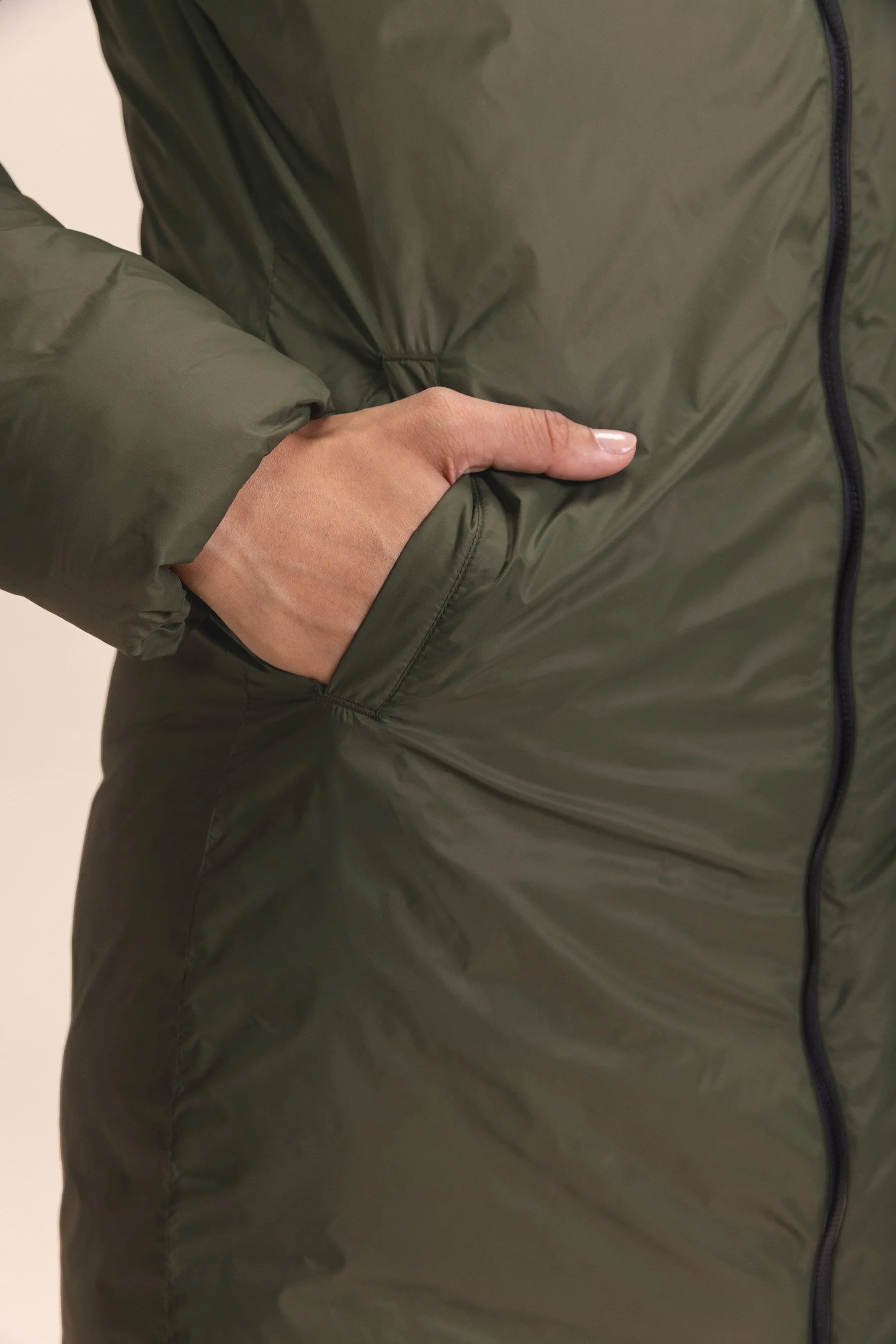 Maxi Reversible Puffer Jacket