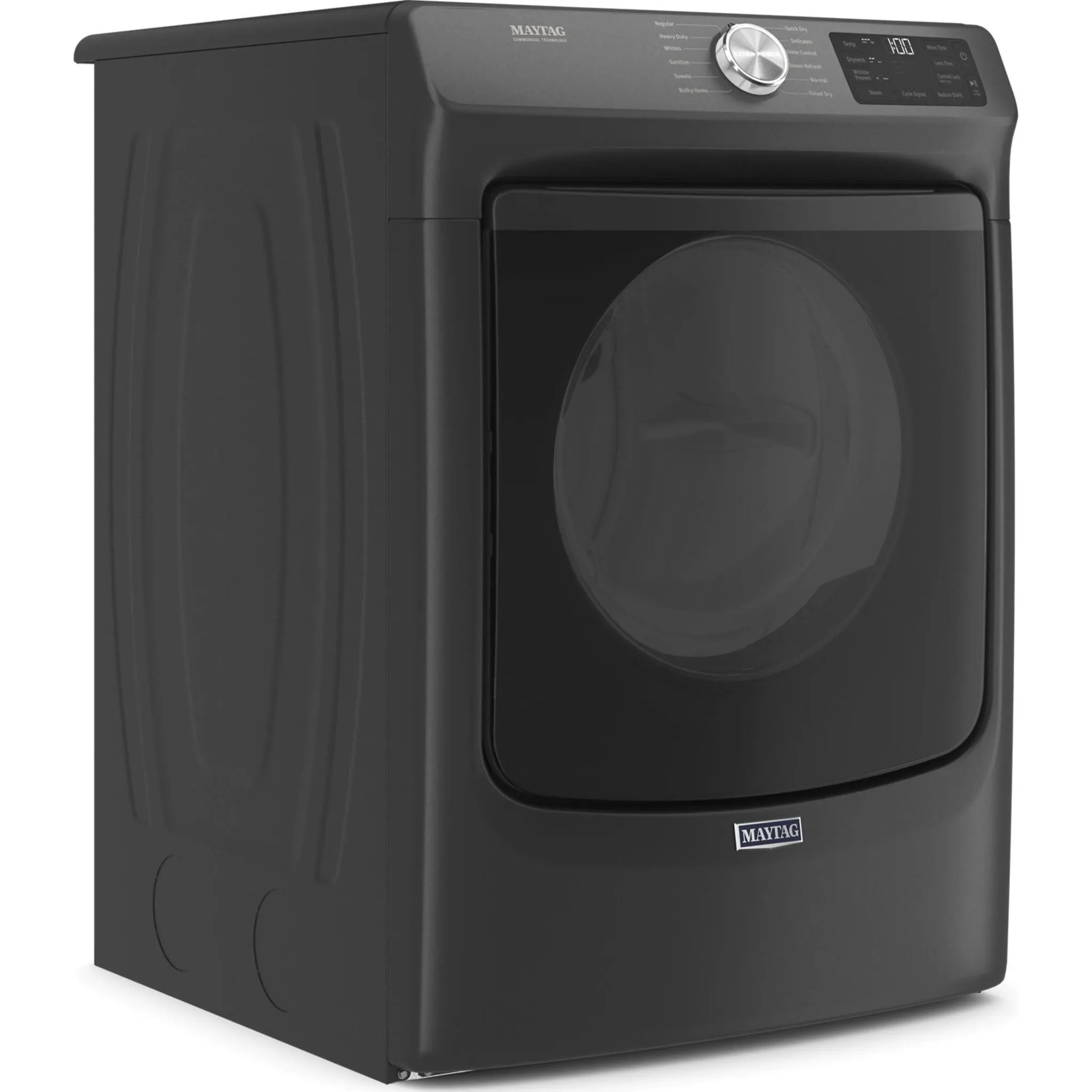 Maytag Front Load Electric Dryer with Extra Power and Quick Dry Cycle - 7.3 cu. ft. (YMED6630MBK)