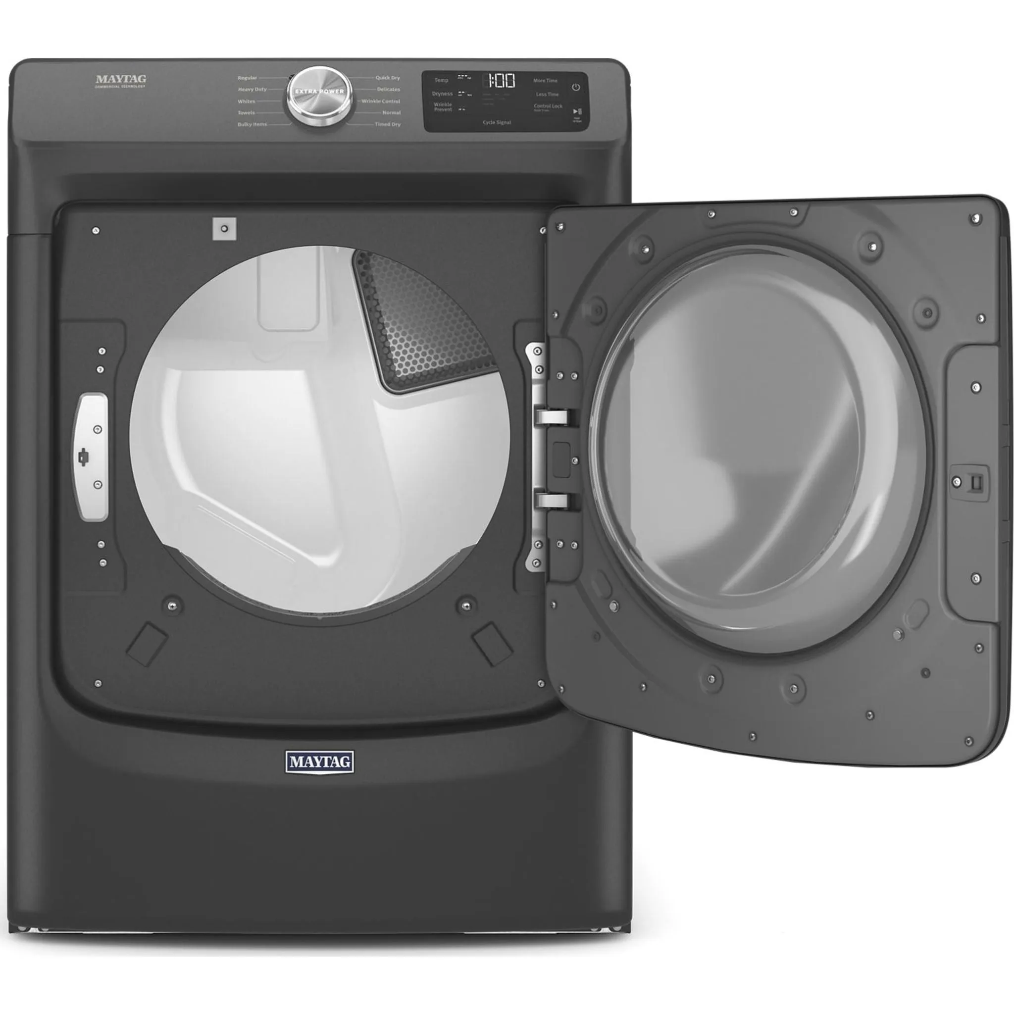 Maytag Front Load Gas Dryer with Extra Power and Quick Dry cycle - 7.3 cu. ft. (MGD5630MBK)