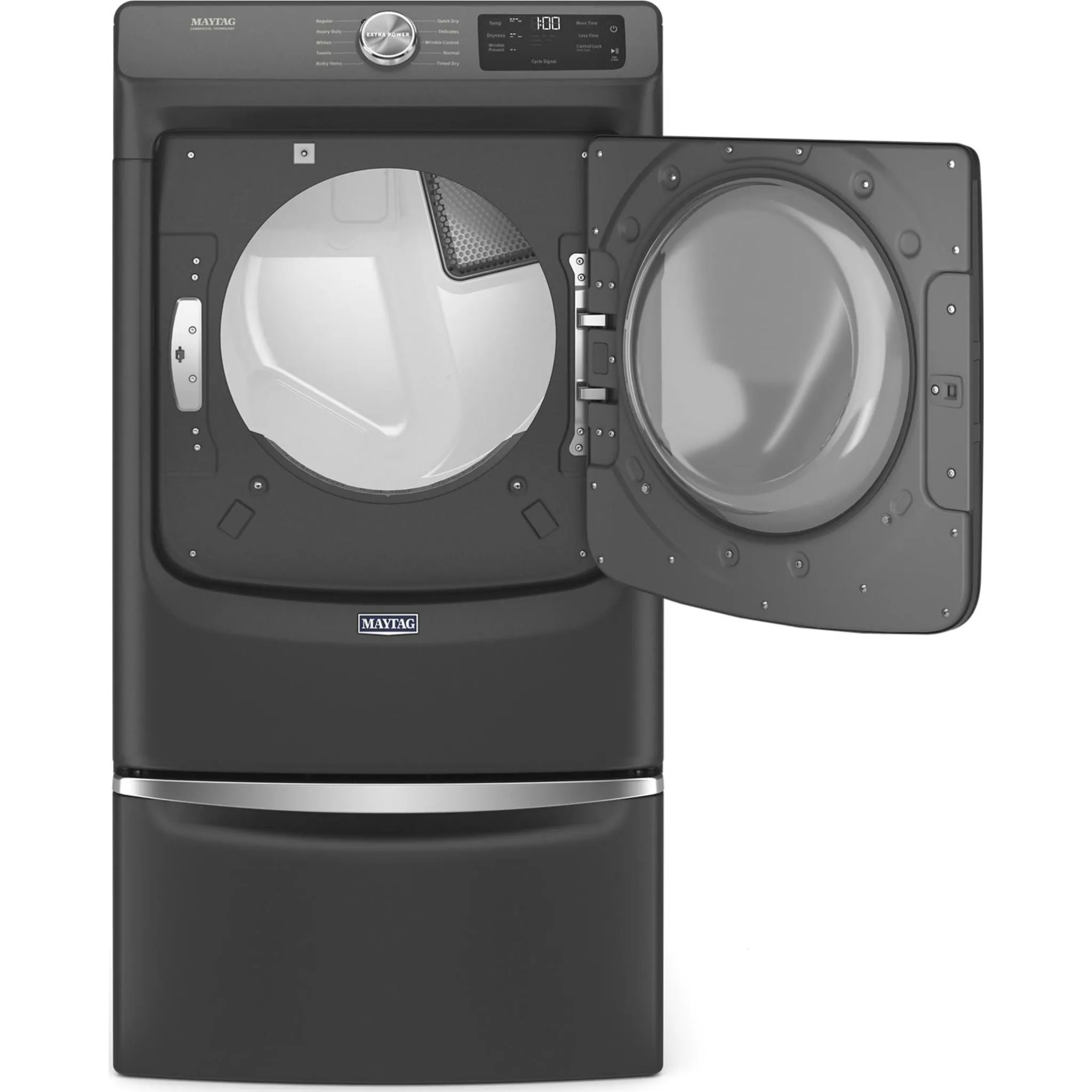 Maytag Front Load Gas Dryer with Extra Power and Quick Dry cycle - 7.3 cu. ft. (MGD5630MBK)