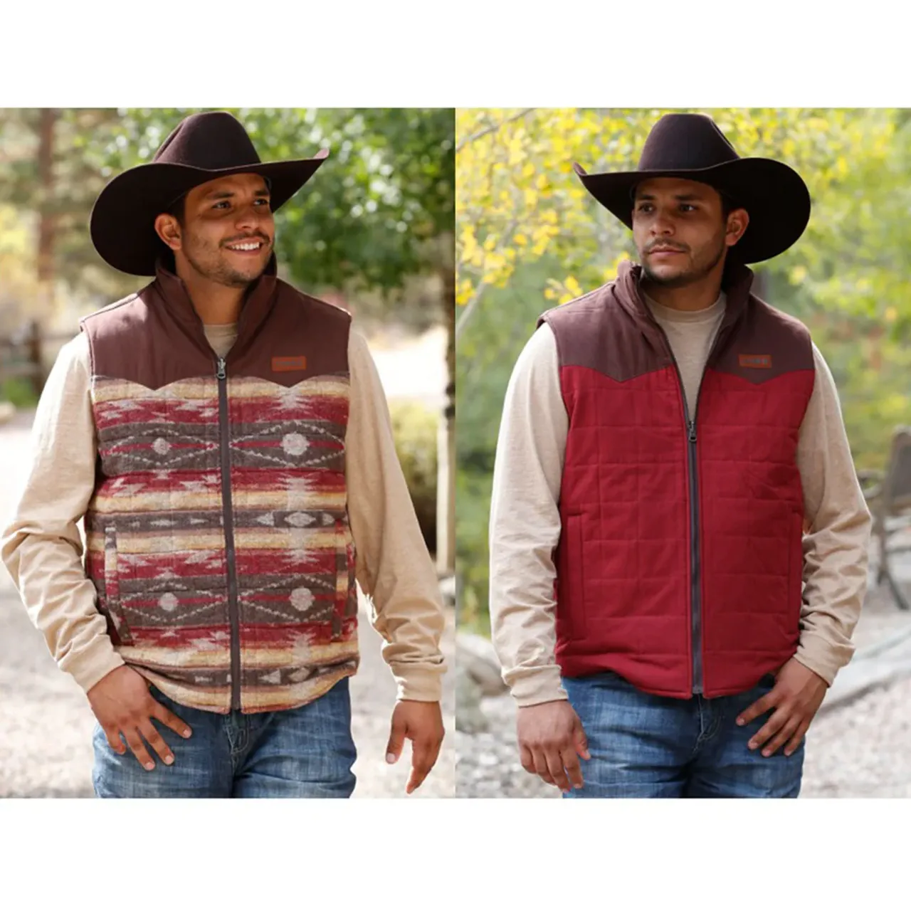 Men’s Copper Reversible Vest