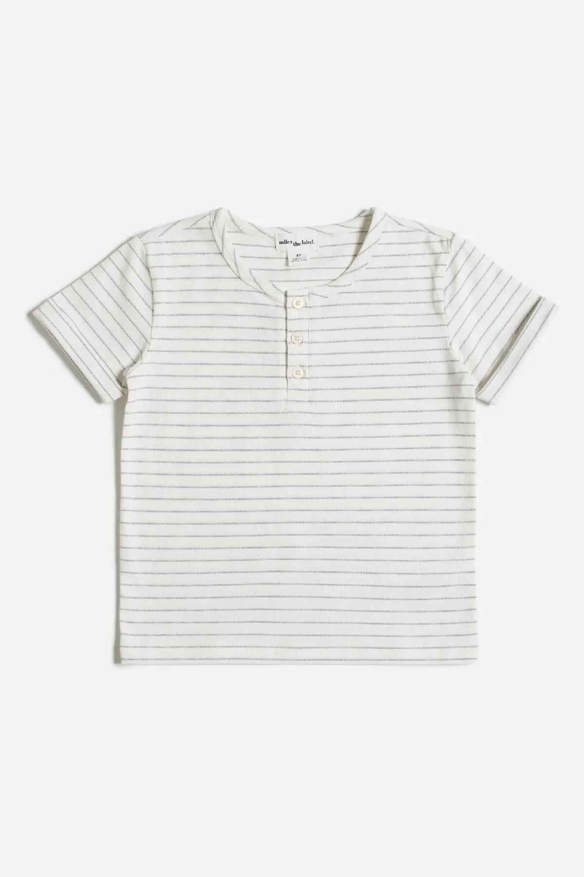 Miles Giffin Dobby Stripe Boys Shirt