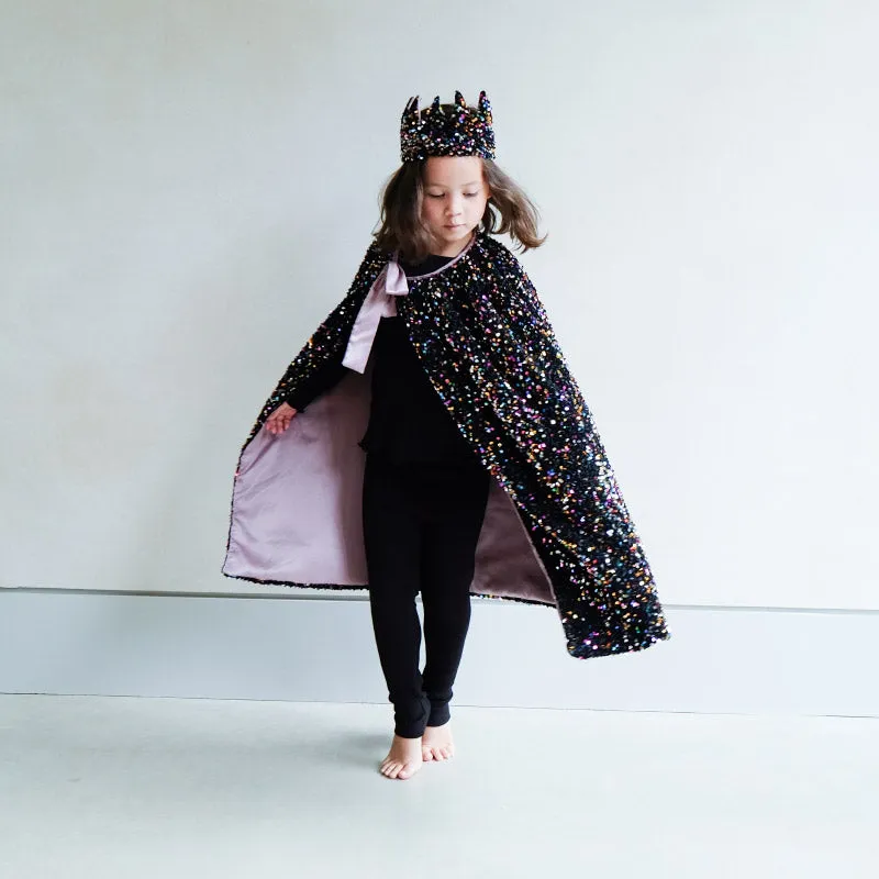 Mimi & Lula - Rainbow Dazzle sequin cape